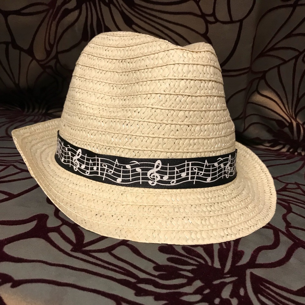 🎼  Fedora | Music Note Brim Ribbon 🎼 - Picture 2 of 7